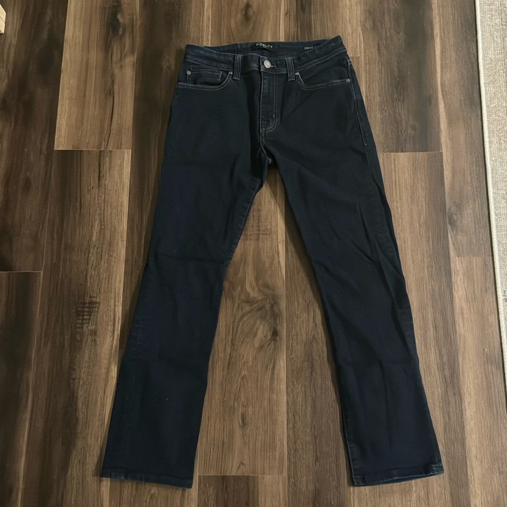 Fidelity Denim Jimmy Slim Straight, Size 31 waist